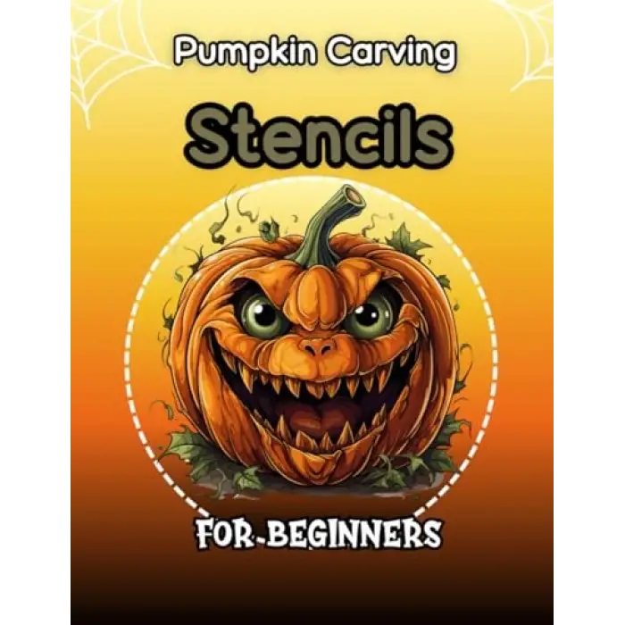 Pumpkin Carving Stencils for Beginners: Funny Patterns Stencils For Kids 4-8