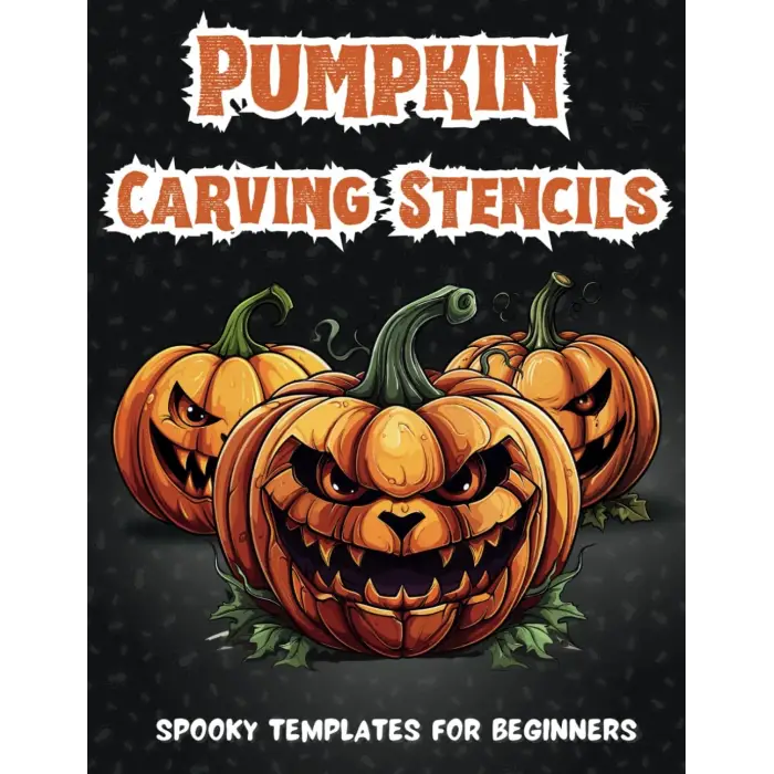 Pumpkin Carving Stencils For Beginners: Spooky Patterns For Halloween Lovers | Decorations and Crafts