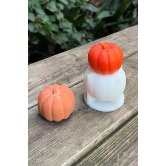 Pumpkin Orta Boy Mum Kalıbı (Silikon)