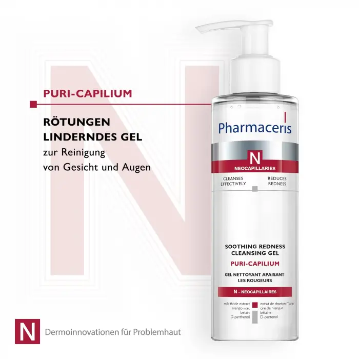 Puri Capilium Soothing Rednees Cleansing Gel Temizleme Jeli (190 ml)