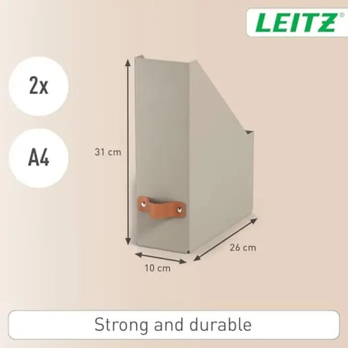 Puro Kutu Klasör 2li Bej
