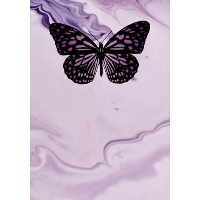 Purple Butterfly Journal