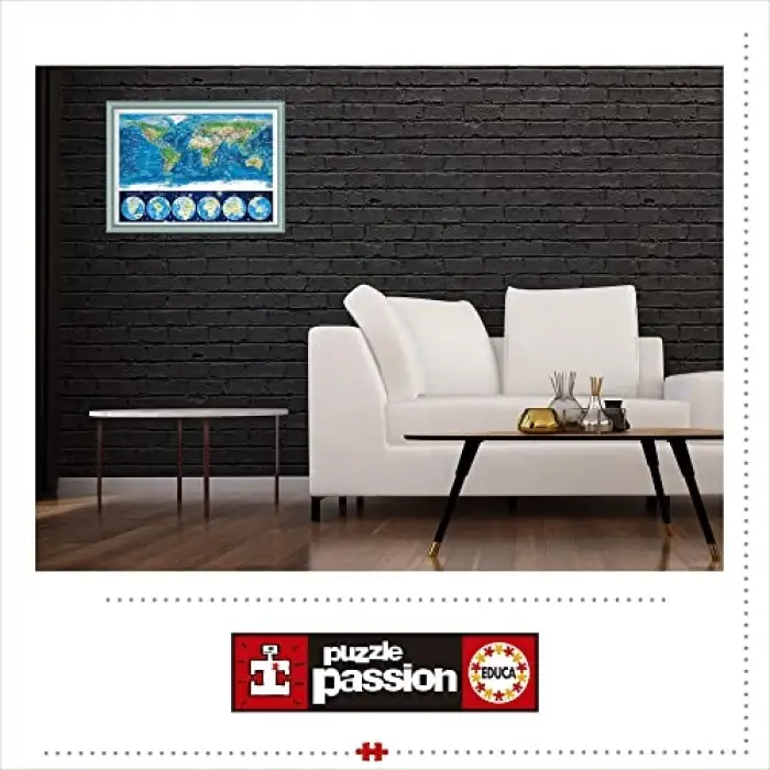 Puzzle 1000 Parça 16760 World Map