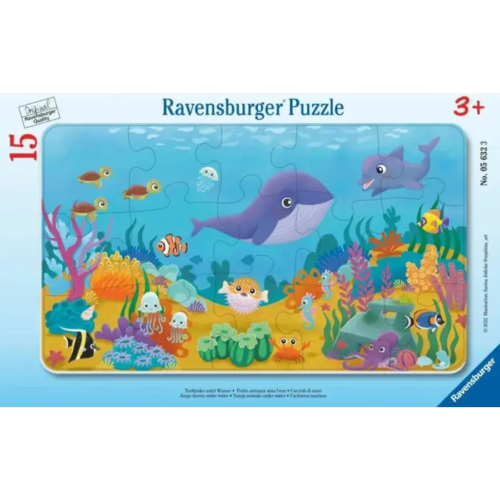 Puzzle, 15 Parça, Sualtı Parkı