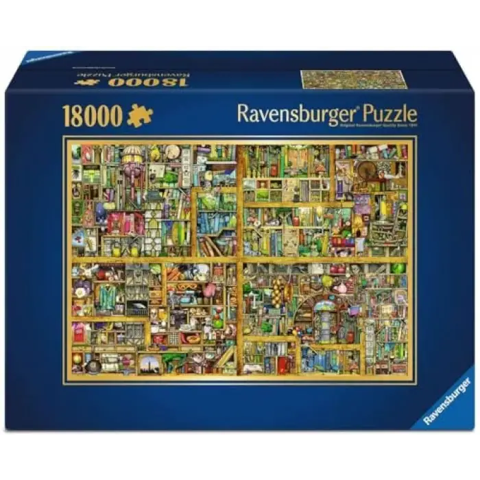 Puzzle, Bookcase, 18000 Parça