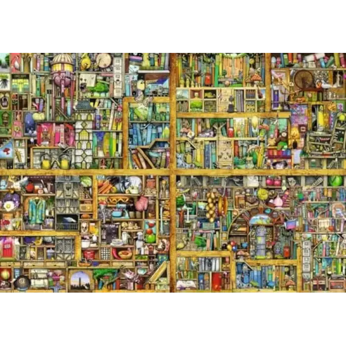 Puzzle, Bookcase, 18000 Parça