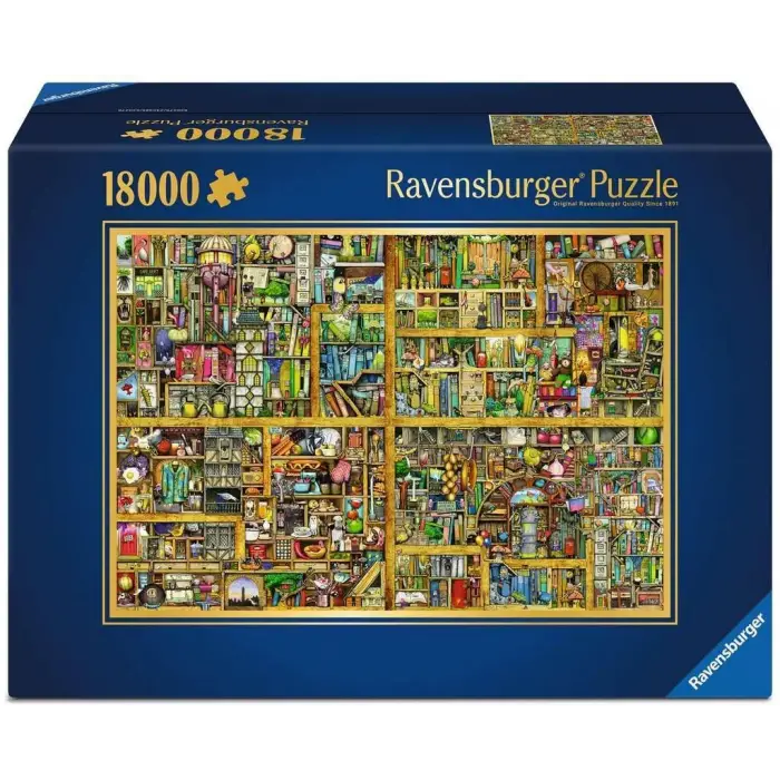 Puzzle, Bookcase, 18000 Parça