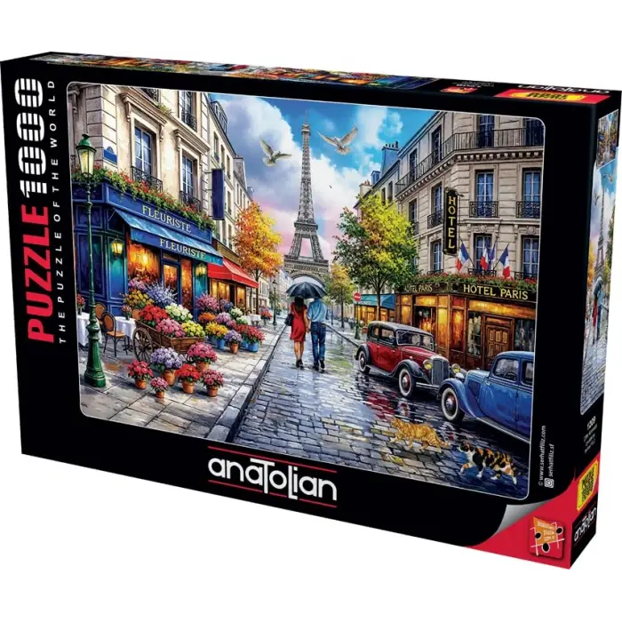 Puzzle - Çifte Kumrular,1000 Parça Puzzle, #1209