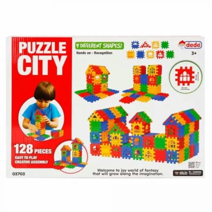 Puzzle City 128 Parça