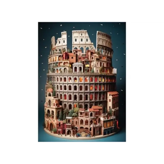 Puzzle - Colesseum / 1000 Parça Puzzle, 1166