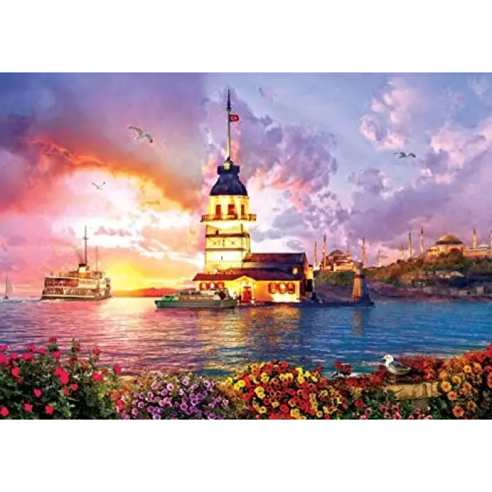 Puzzle, Kız Kulesi 1000 Parça