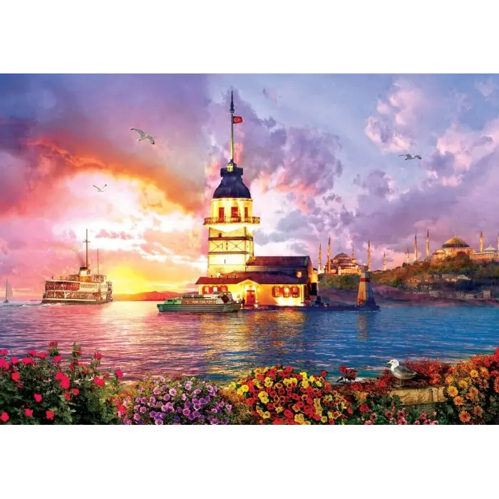 Puzzle, Kız Kulesi 1000 Parça