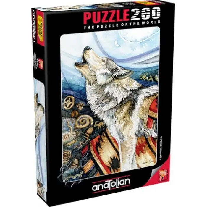 Puzzle - Kurt Çığlığı / 260 Parça Puzzle, #3328