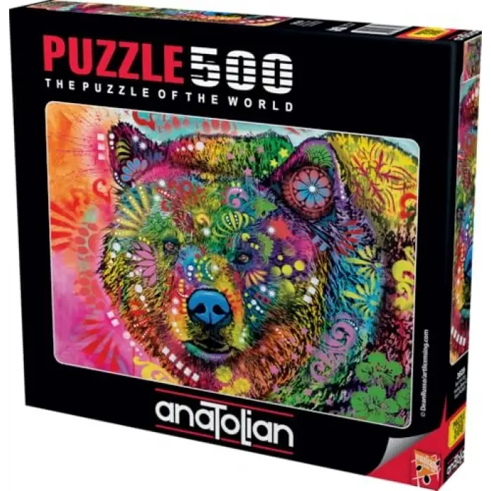 Puzzle - Sevimli Ayı / 500 Parça Puzzle, #3629