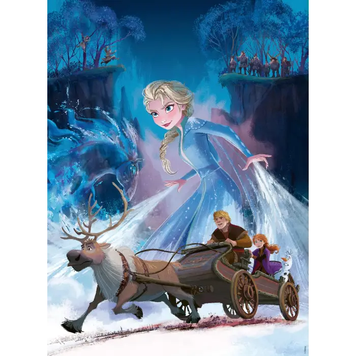 Puzzle, Wd Frozen2, 200 Parça