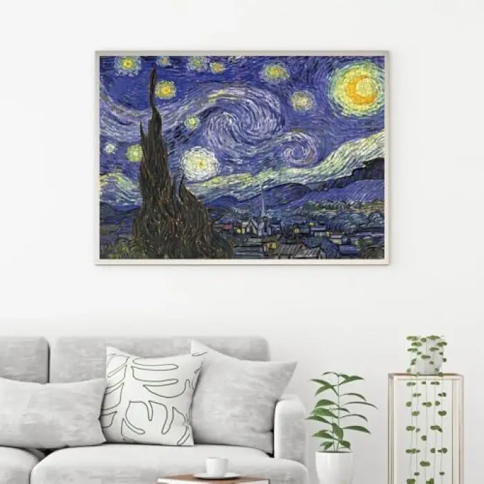 Puzzle - Yıldızlı Gece / 1500 Parça Puzzle, #4577