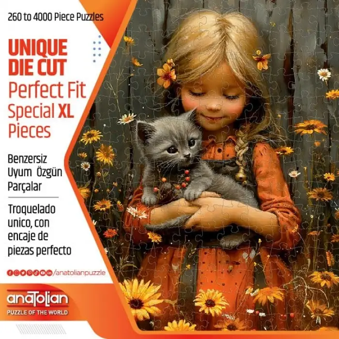 Puzzle - Yıldızlı Gece / 1500 Parça Puzzle, #4577