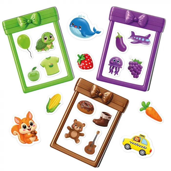 Puzzlelab, Mıknatıslı Renk Eşleştirme