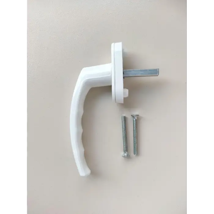 Pvc Pimapen Pencere Kolu Balkon Sürme Kapı Kolu (4, Beyaz)