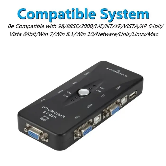 PX-2840 USB Kvm Switch, 4 Port Manuel