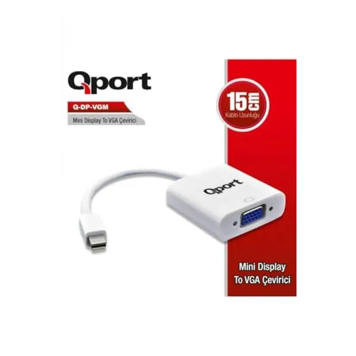 Q-Dp-Vgm Mini Dışplay Porttan Vga Ya Çevirici