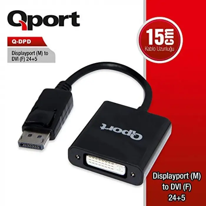 Q-Dpd Dışplay Port Tan Dvi24+5 E Cevirici