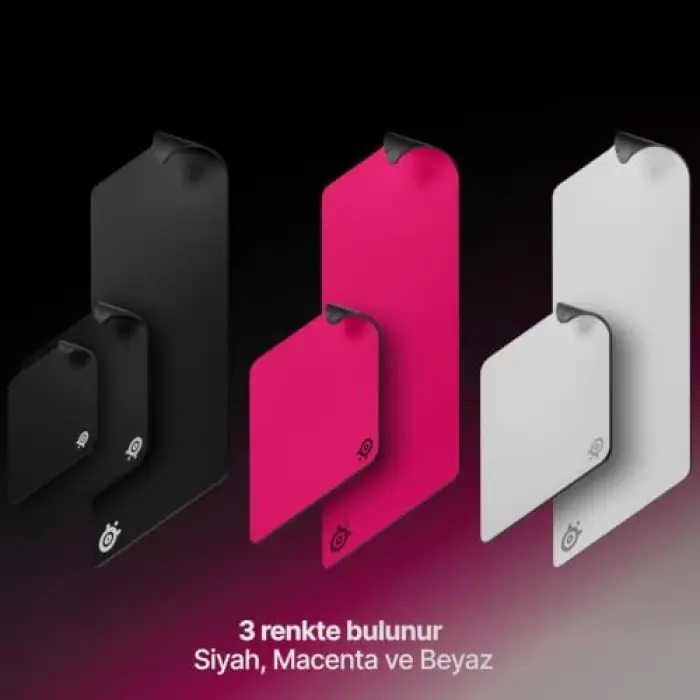 QcK Heavy Large Gaming Mousepad - Beyaz
