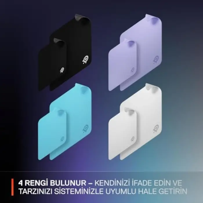 QcK Large Gaming Oyuncu Mouse Pad - Lila