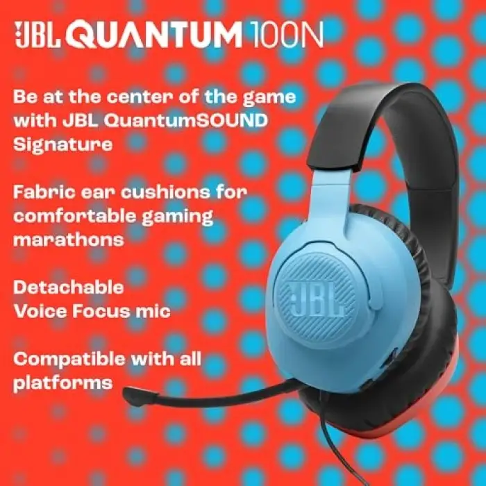 Quantum 100N,NINTENDO Gaming Kulaklık,Kablolu