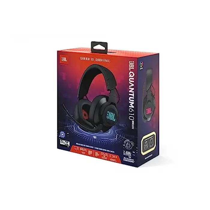 Quantum 610, Gaming Kulaklık, Kablosuz,Siyah