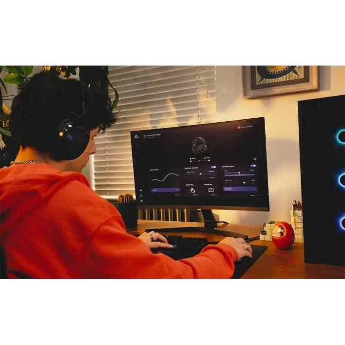 Quantum 650, Gaming Kulaklık, Kablosuz,Teal