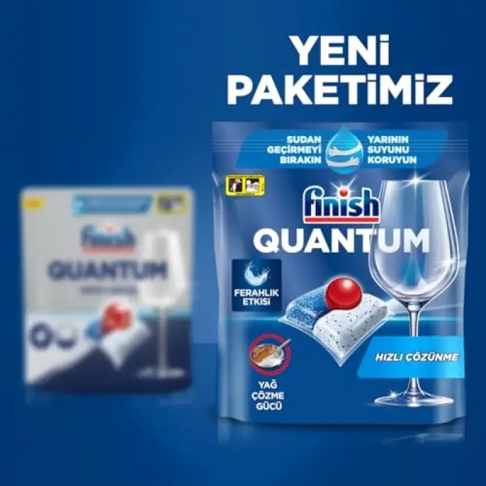 Quantum Bulaşık Makinesi Deterjanı, 72 Kapsül