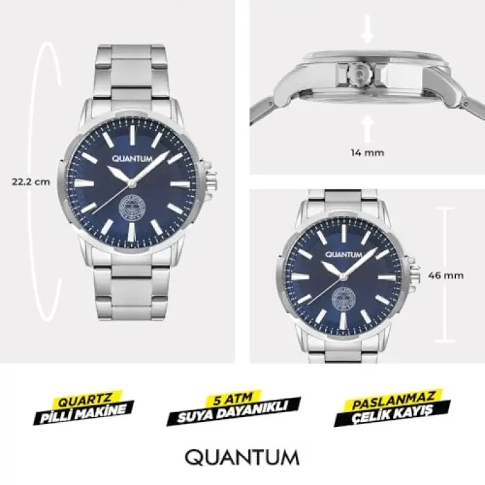 Quantum Kol Saati HA036UDS18; M4, FB Kupa Hediyeli