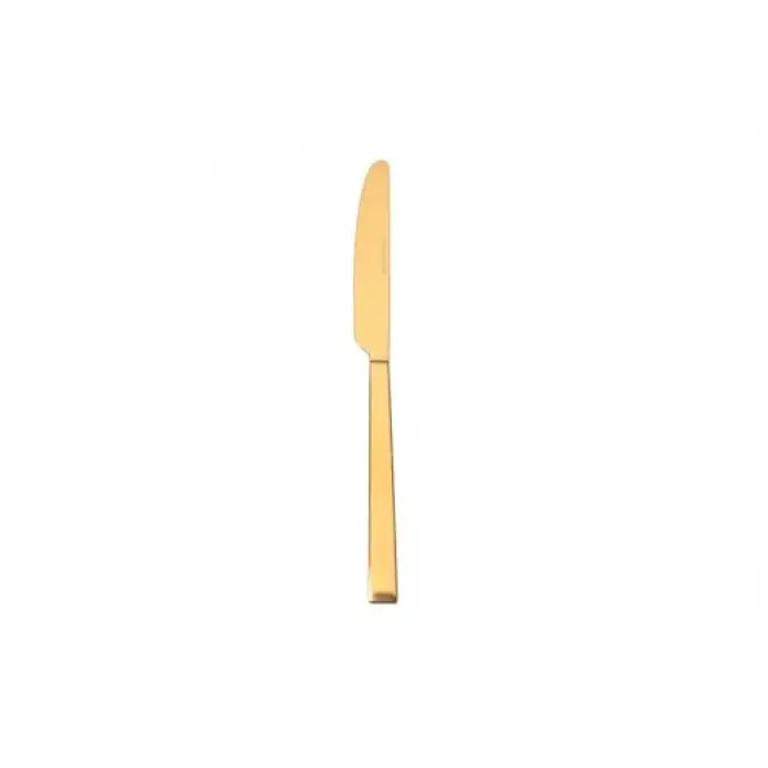 Quantum Mat Altın Yemek Bıçağı, 24 cm, 6 adet