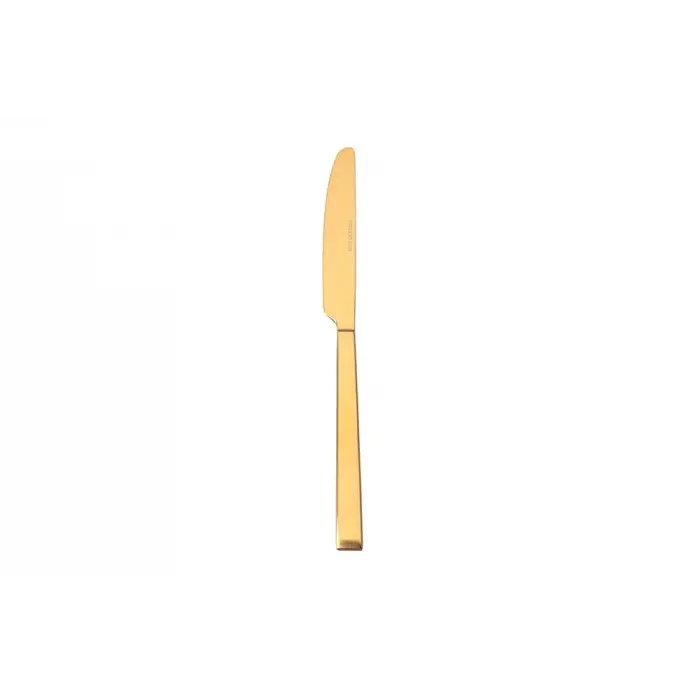 Quantum Mat Altın Yemek Bıçağı, 24 cm, 6 adet