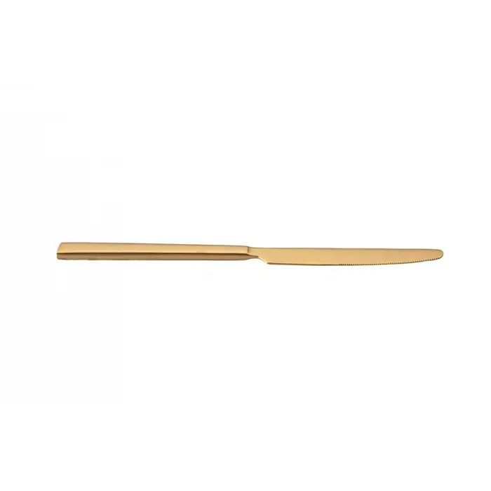 Quantum Mat Altın Yemek Bıçağı, 24 cm, 6 adet