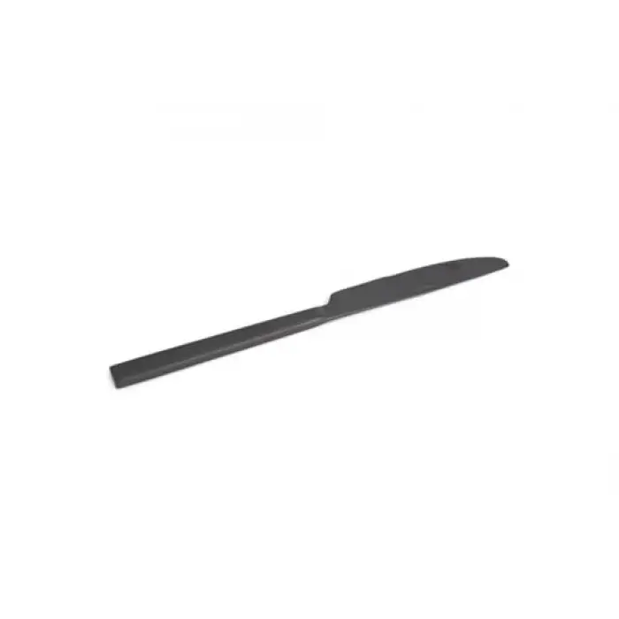 Quantum Mat Siyah Tatlı Bıçağı 19 cm, 6 adet