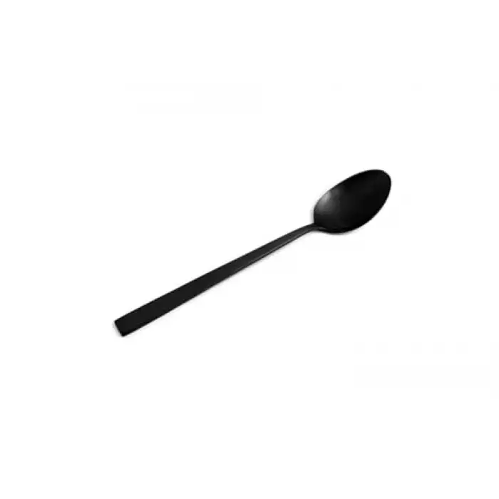Quantum Mat Siyah Yemek Kaşığı 20 cm 6 adet