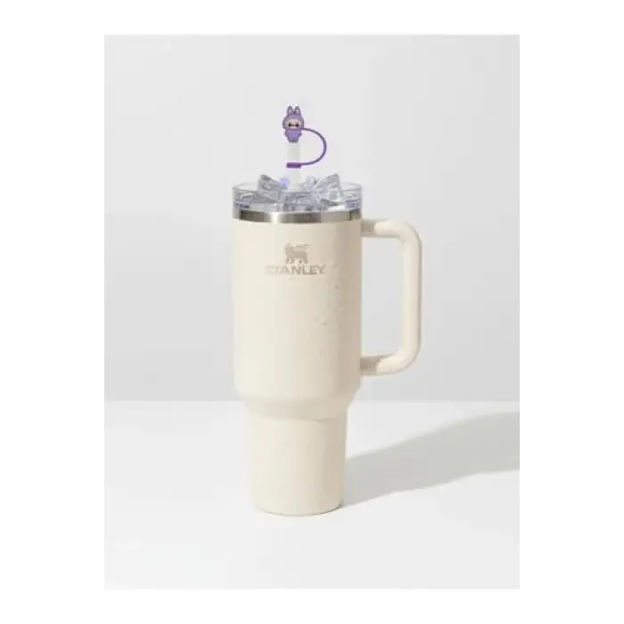 Quencher Uyumlu Labubu Tıpa, Özel Koleksiyon (Mor Labubu)