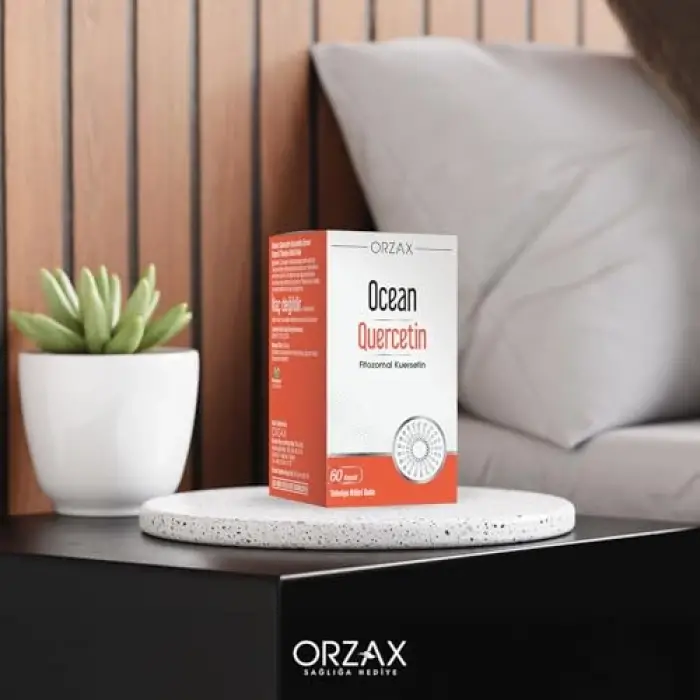 Quercetin 100 mg takviyesi, 60 kapsül, 76433