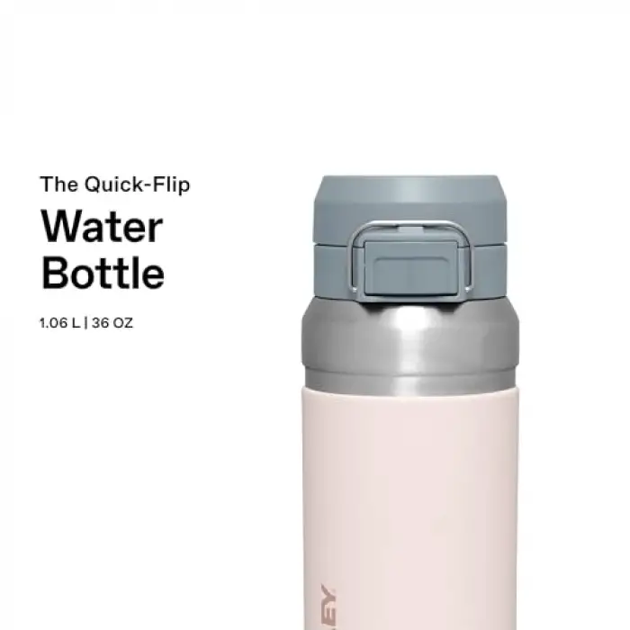 Quick-Flip Termos 1.06 Litre - Pembe Kuvars (Rose Quartz) | Paslanmaz Çelik