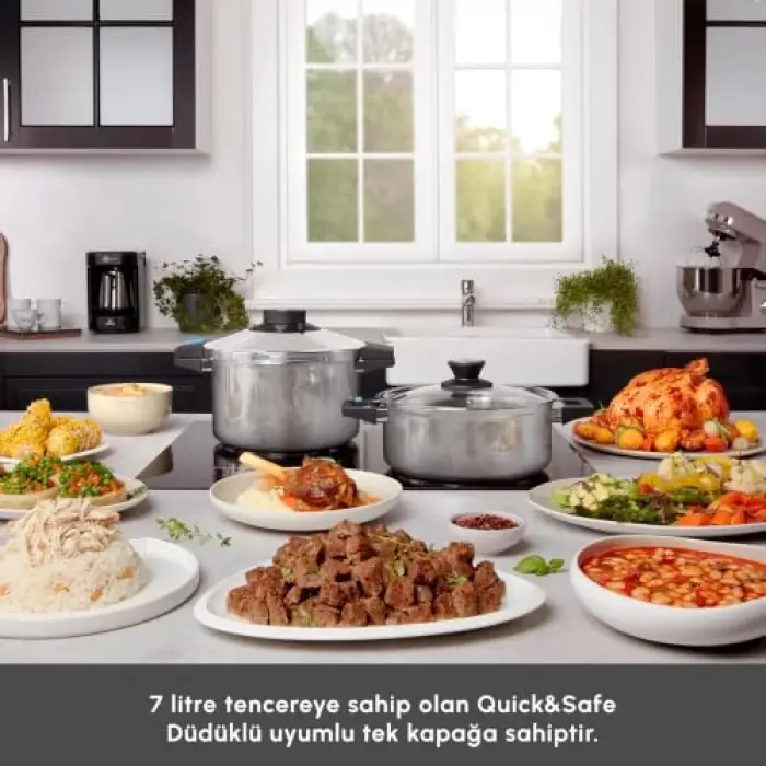 Quıck&Safe 7 L Düdüklü Tencere