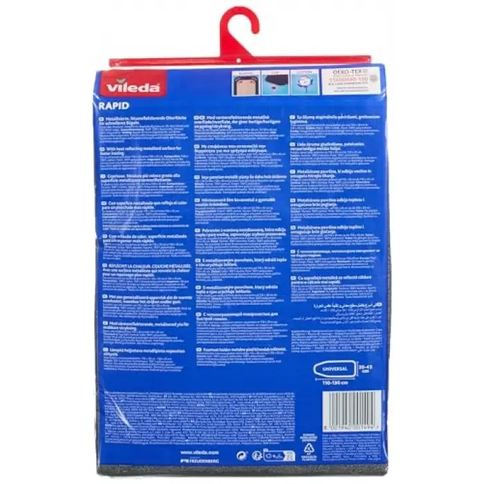QuickFix Rapid Ütü Masası Kılıfı, Universal Ebat 2li paket