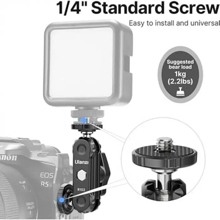 R102 Ball Head Hareketli Magic Arm