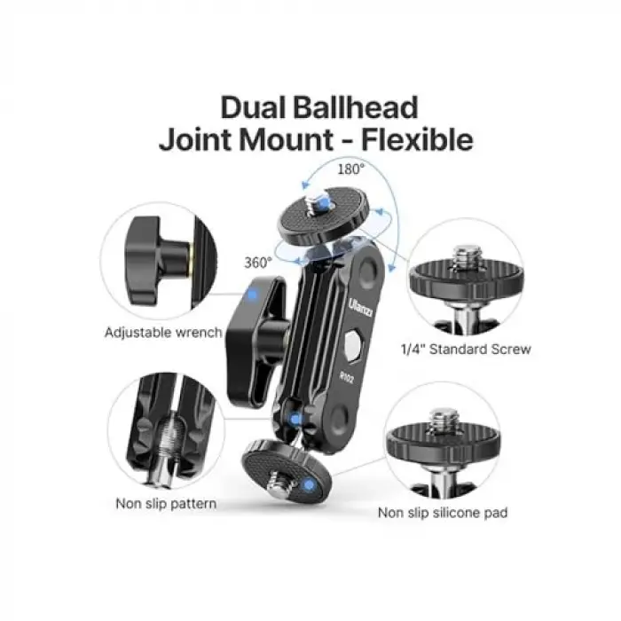R102 Ball Head Hareketli Magic Arm