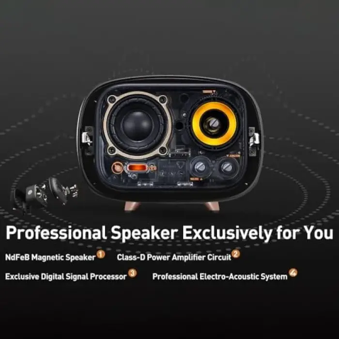 Radio Kignt RGB Bluetooth Hoparlör