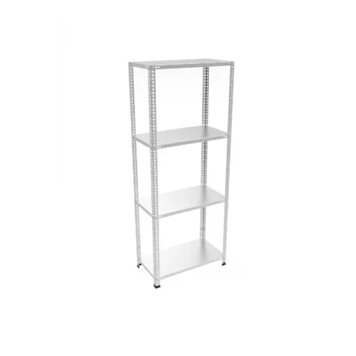 Rafburada 4 Katlı 59X93-150 Cm Galvaniz Çelik Raf -1.00 Mm