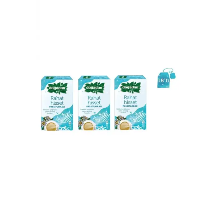 Rahat Hisset Passifloralı 18 Adet x 3