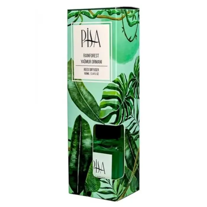 Rain Forest Yağmur Ormanı Çubuklu Oda Kokusu, Reed Diffuser, 100 ml