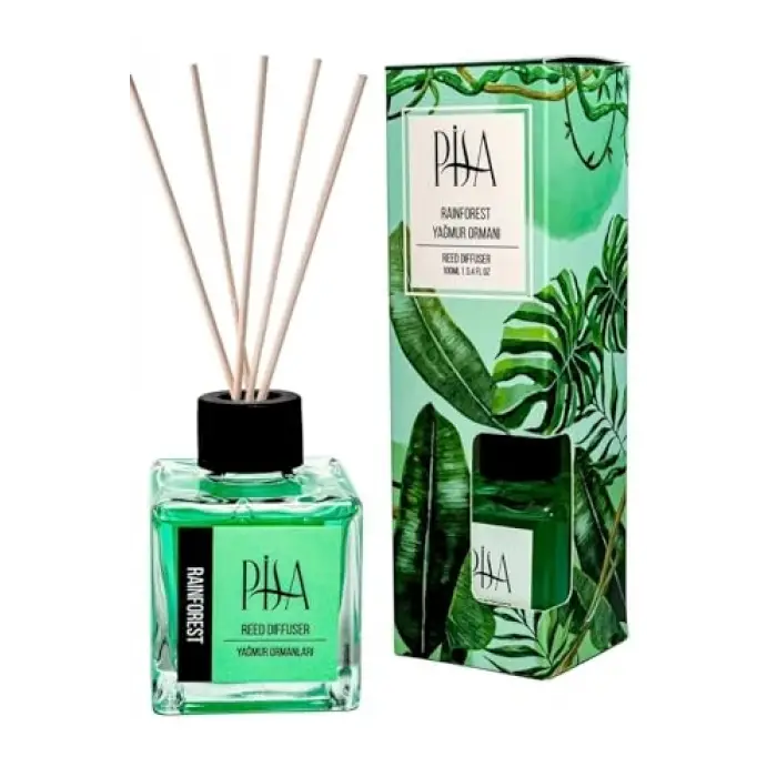 Rain Forest Yağmur Ormanı Çubuklu Oda Kokusu, Reed Diffuser, 100 ml